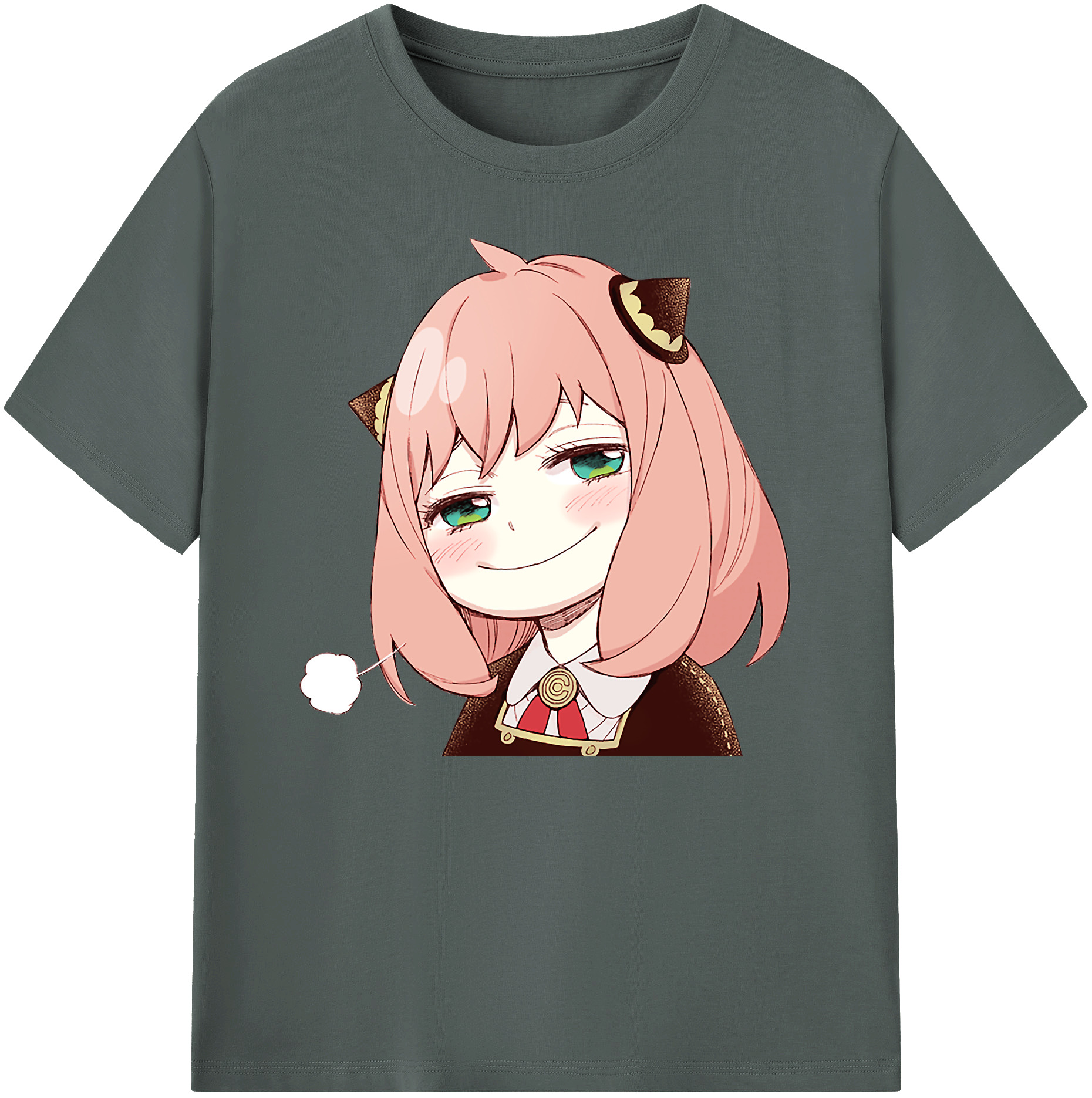（画像用） SPY×FAMILY间谍家家酒 綿100％ メンズ半袖Tシャツ｜肌触りやわらか＆通気性